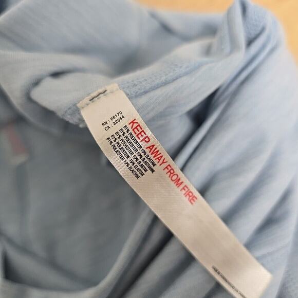 Free People Womens Movement High Rise Pale Blue Split Leg Leggings Size Medium‎ - Picture 4 of 11